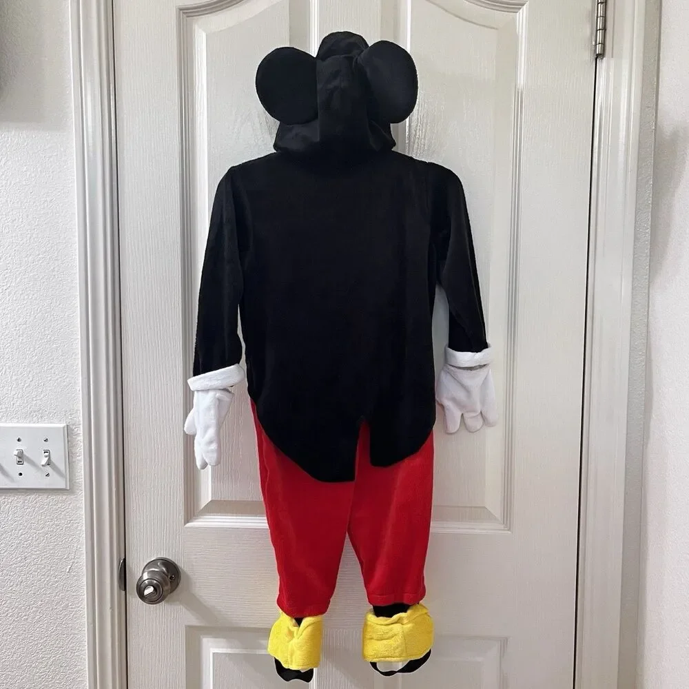 Disney Mickey Mouse Costume Tuxedo Hooded One Piece Halloween Toys R Us Size 3T - Picture 12 of 16